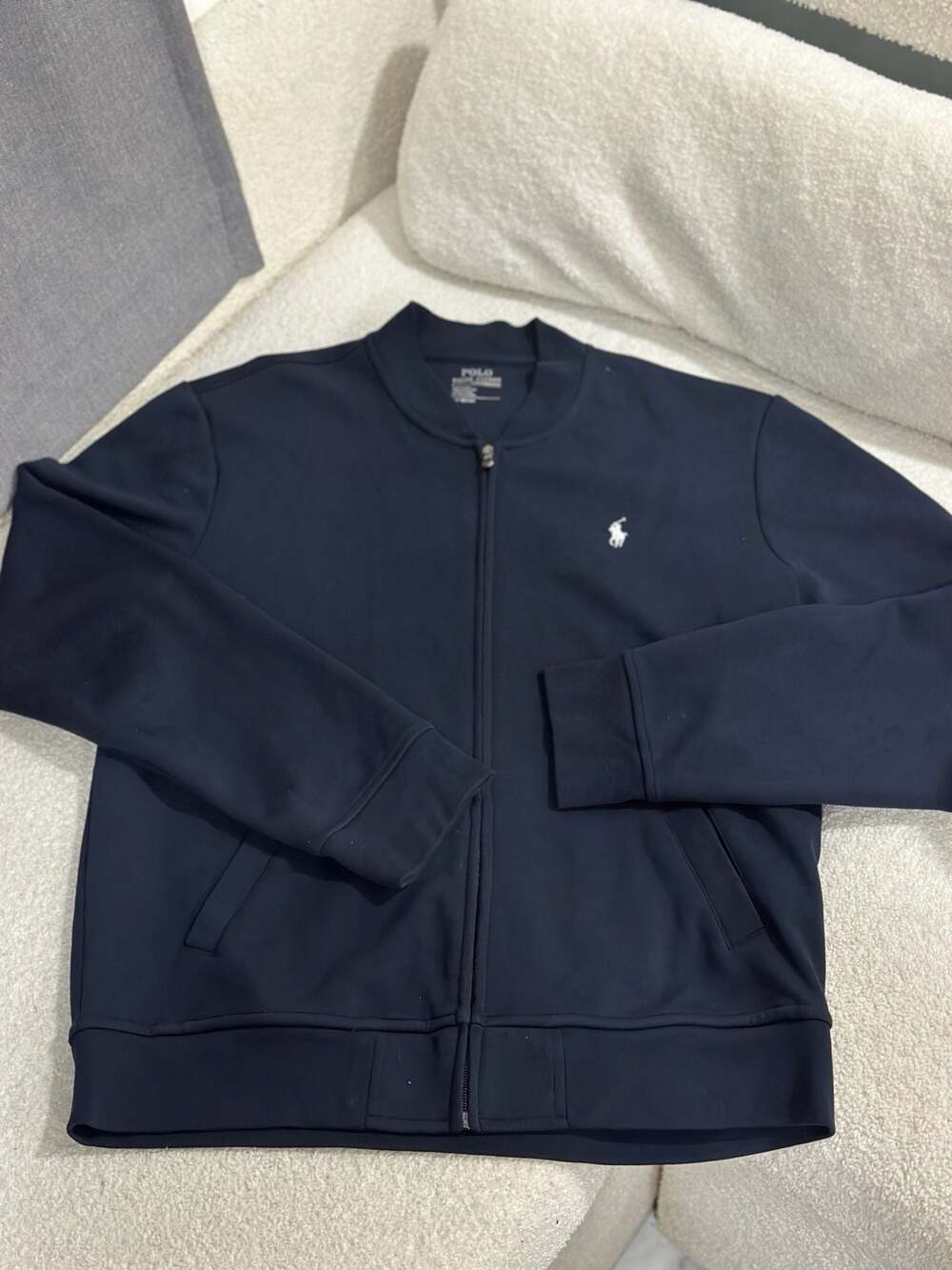 Polo Ralph Lauren Performance Double-Knit Full-Zip Bomber Jacket